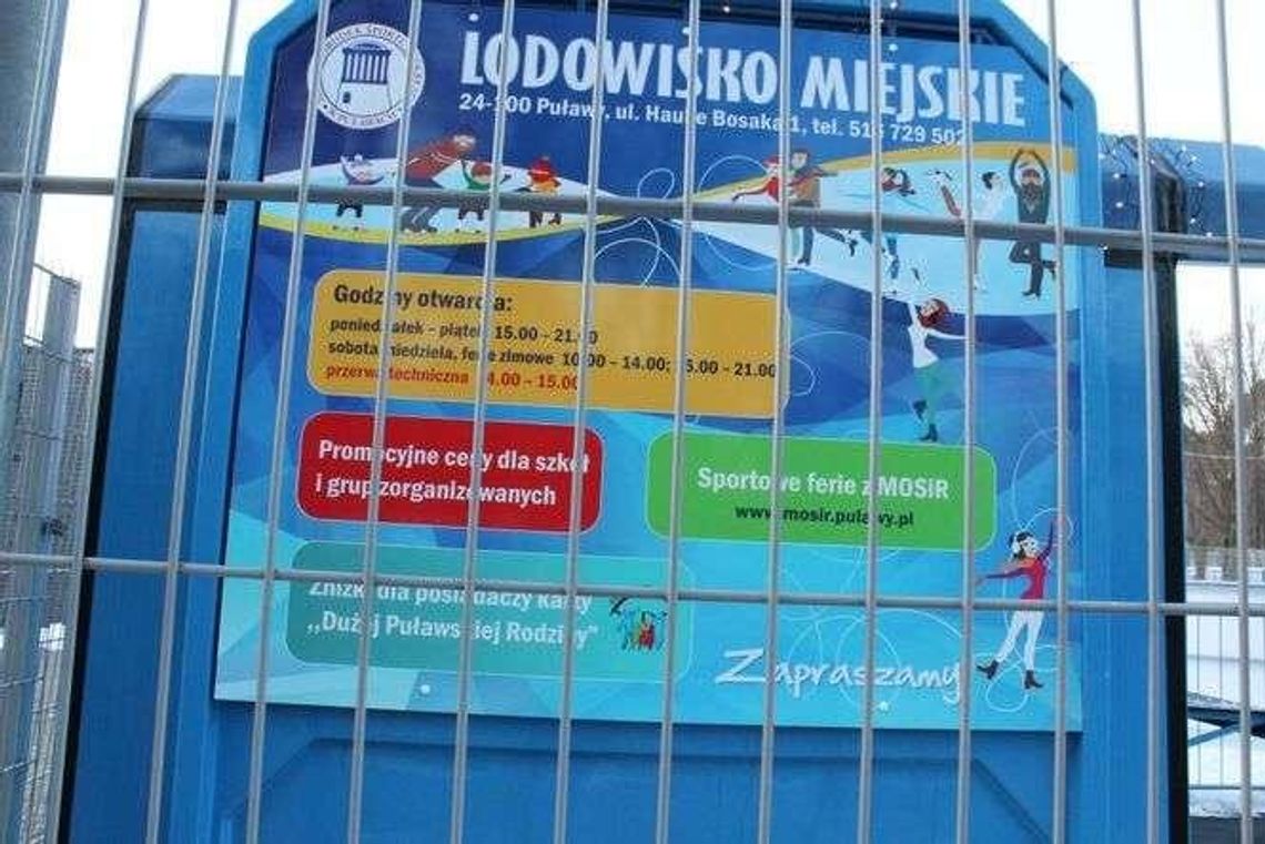 Lodowisko w Puławach: Ruszył montaż, kiedy otwarcie?