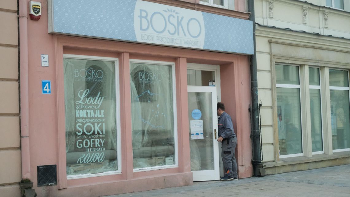 Lodziarnia Bosko na deptaku w Lublinie zamknięta. Będą zmiany