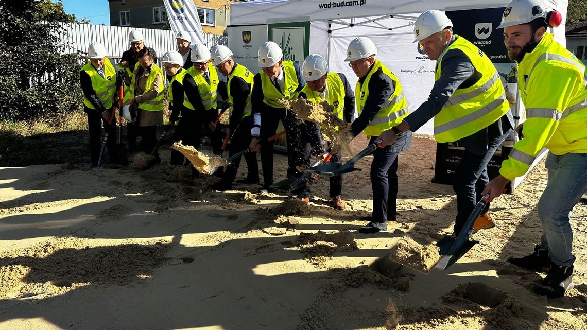 Łopaty poszły w ruch. Powstanie nowa placówka KRUS za 5,5 mln zł