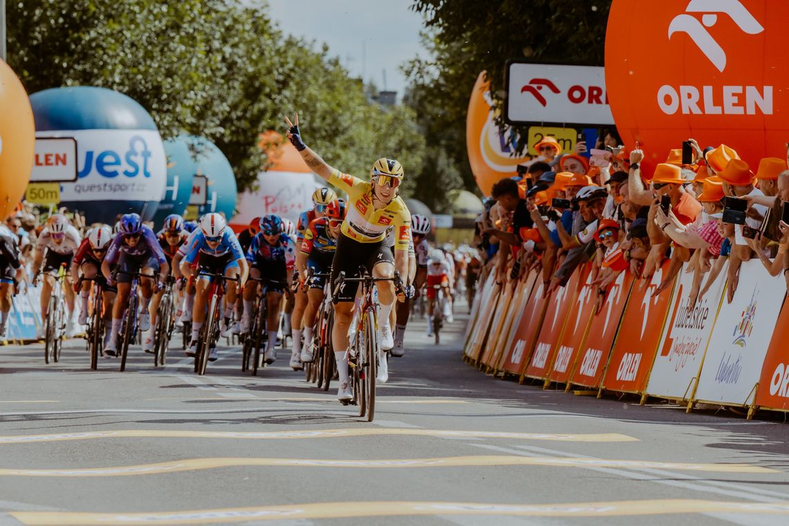 Lorena Wiebes (liderka Tour de Pologne Women): Spróbujemy wygrać w Lublinie Lorena Wiebes (liderka Tour de Pologne Women): Spróbujemy wygrać w Lublinie