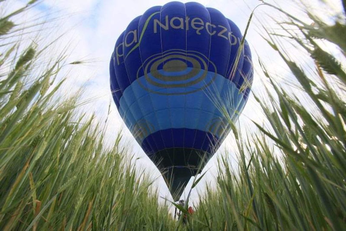 Lot balonem nad Nałęczowem i Kazimierzem Dolnym (zdjęcia)
