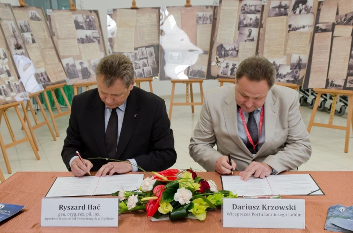 Lotnisko Lublin będzie współpracować z Muzeum Sił Powietrznych w Dęblinie
