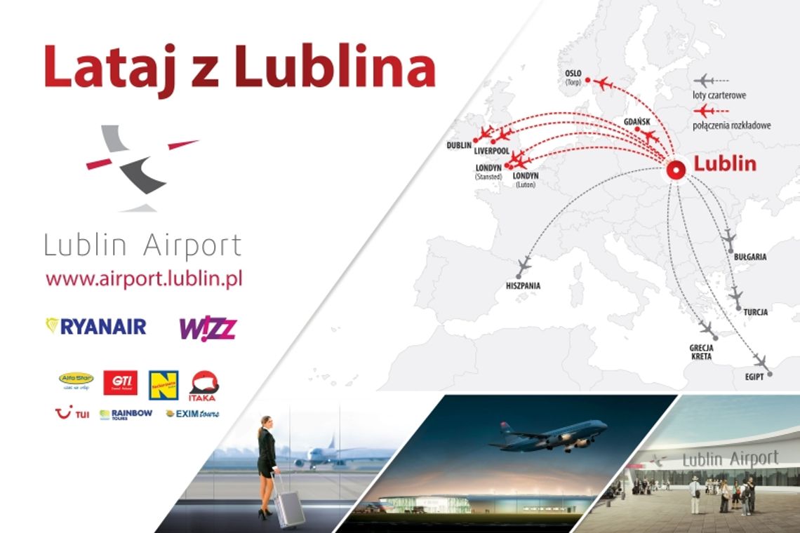 Lotnisko się promuje: Lataj z Lublina