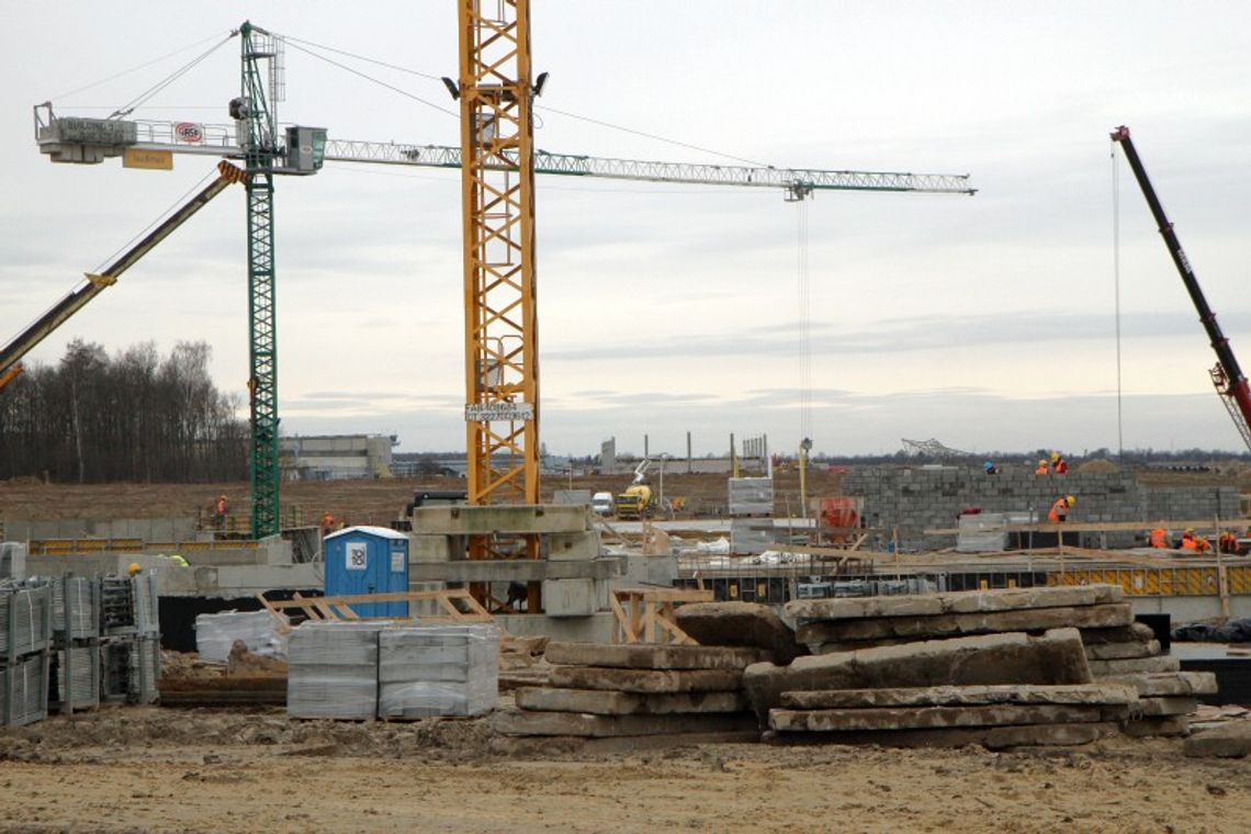 Lotnisko w Świdniku: Dzisiaj zacznie się montaż konstrukcji terminalu