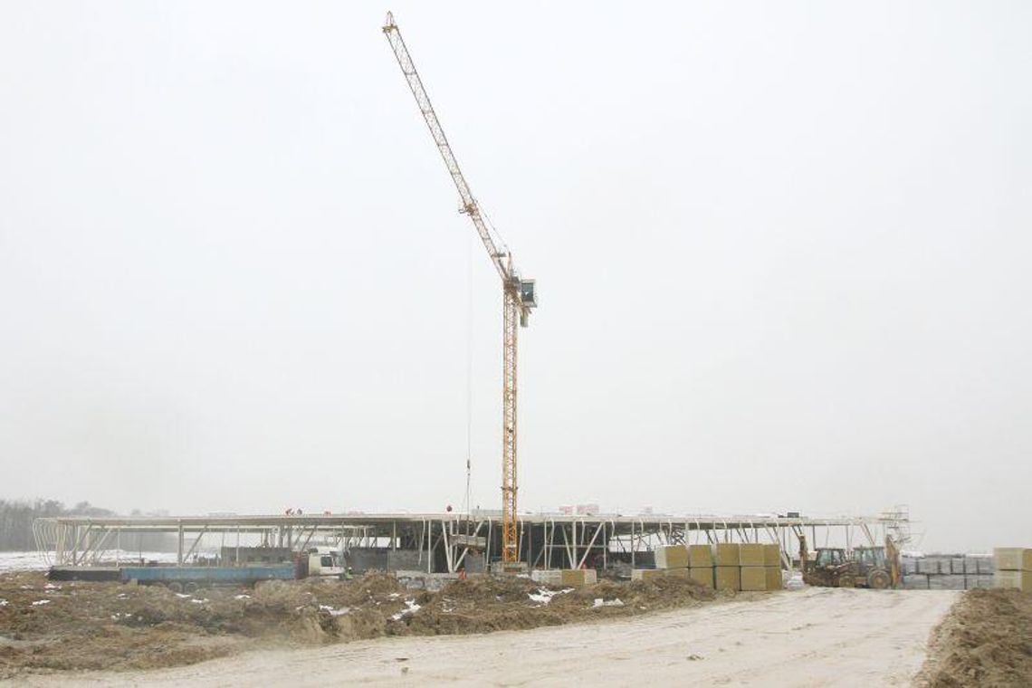 Lotnisko w Świdniku: Komisja na budowie