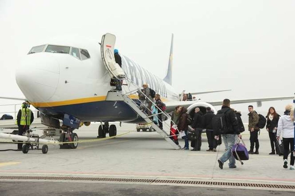 Lotnisko w Świdniku: W lutym mniej pasażerów niż rok temu