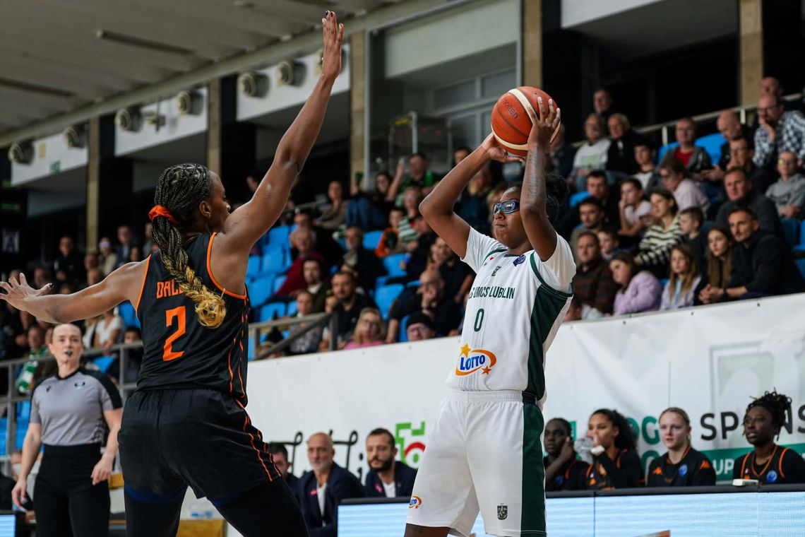 LOTTO AZS UMCS Lublin został rozbity przez Tango Bourges Basket LOTTO AZS UMCS Lublin został rozbity przez Tango Bourges Basket