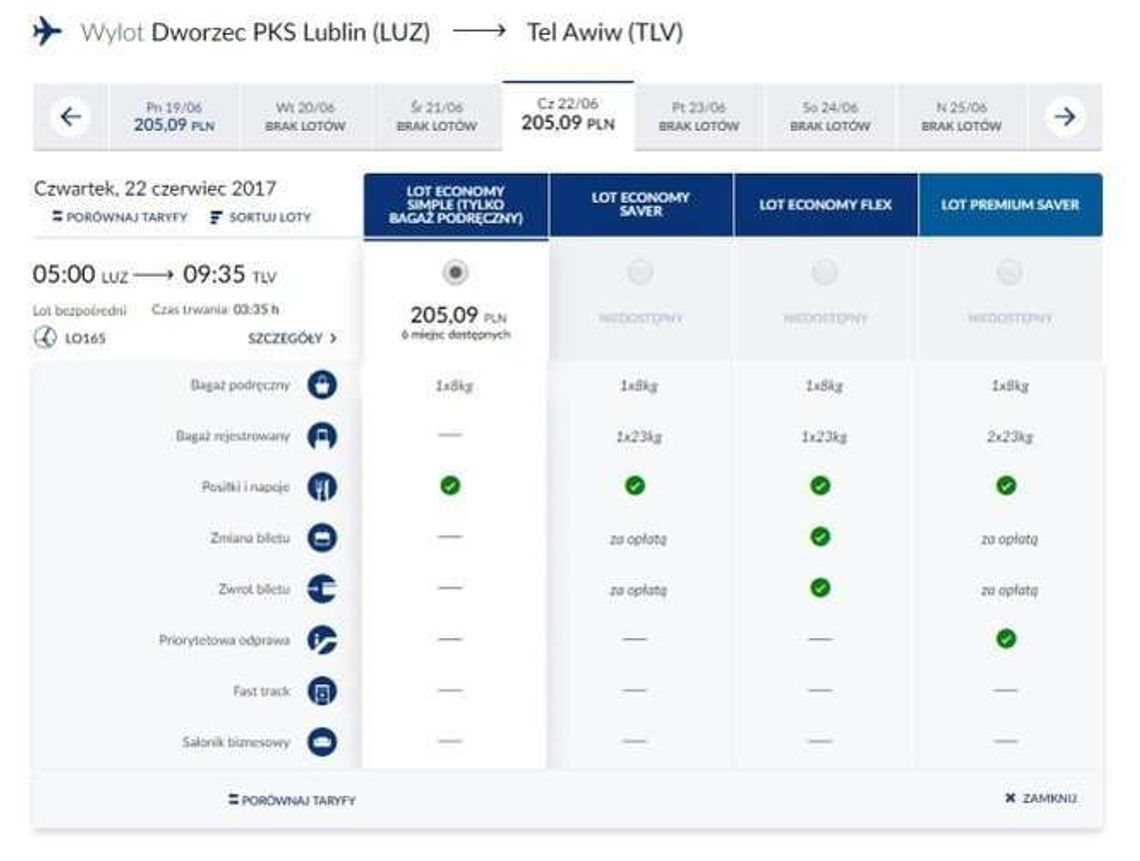 Loty z Portu Lotniczego Lublin do Tel Awiwu. Sukces ma wielu ojców