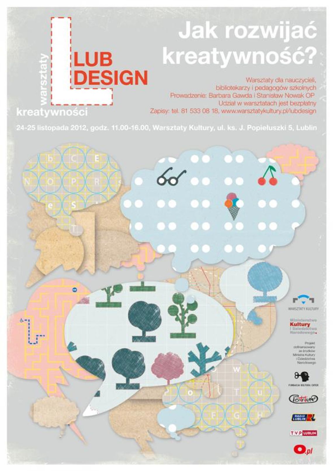 Lub design! Jak rozwijać kreatywność? Darmowe warsztaty 