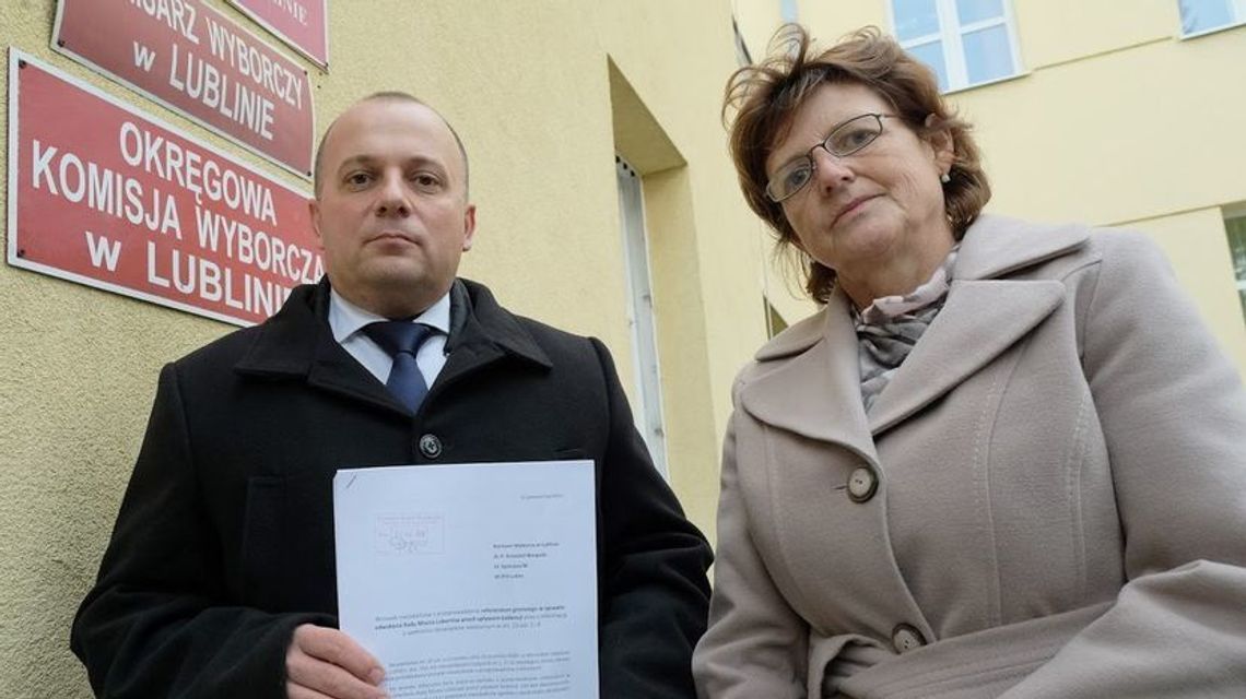 Lubartów. Nie będzie referendum, ale broni nie składają 