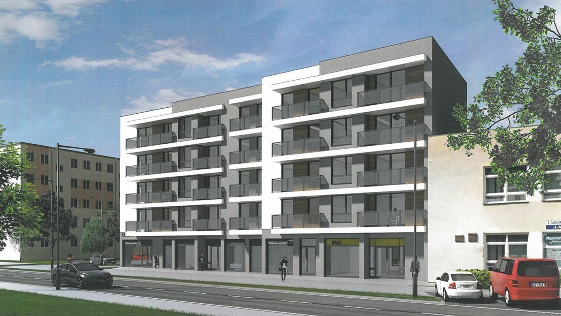 Lubartów: Nowy blok na planie litery L