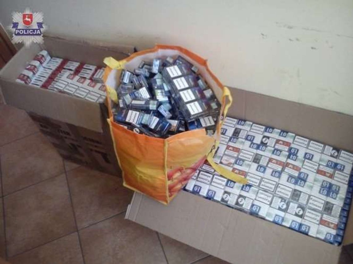 Lubartów: Policja zatrzymała bazarowych handlarzy papierosami