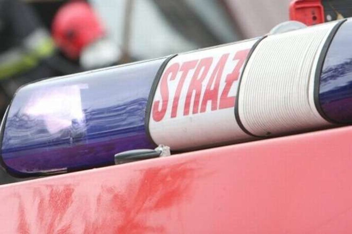 Lubartów: Pożar mieszkania przy ul. Legionów