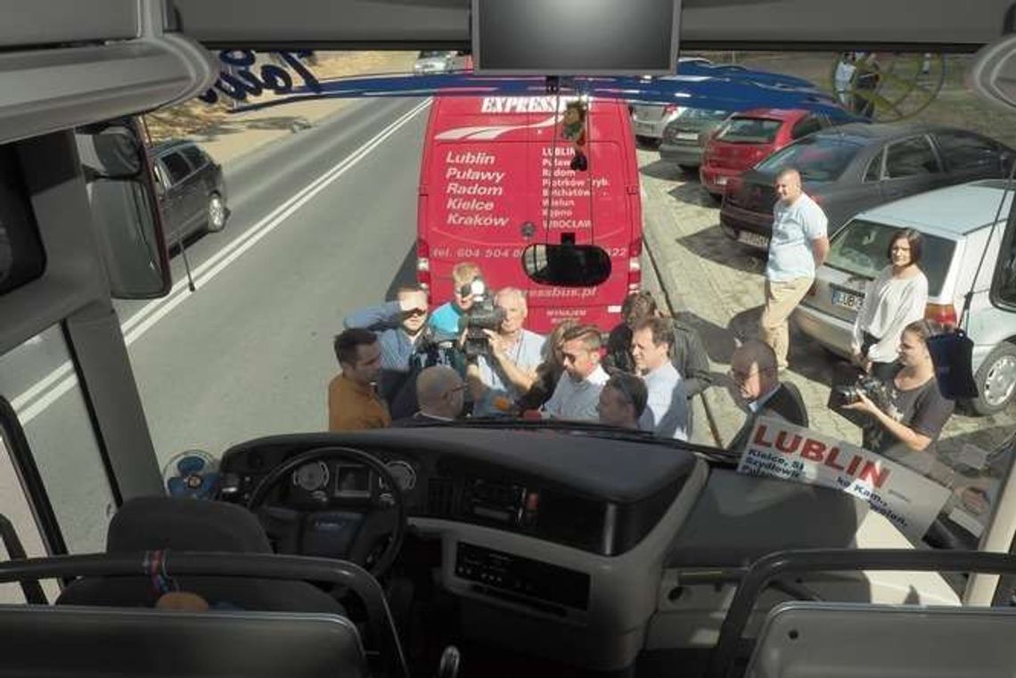 Lubelscy busiarze kontra Polski Bus. "Domagamy się uczciwej konkurencji" (wideo)