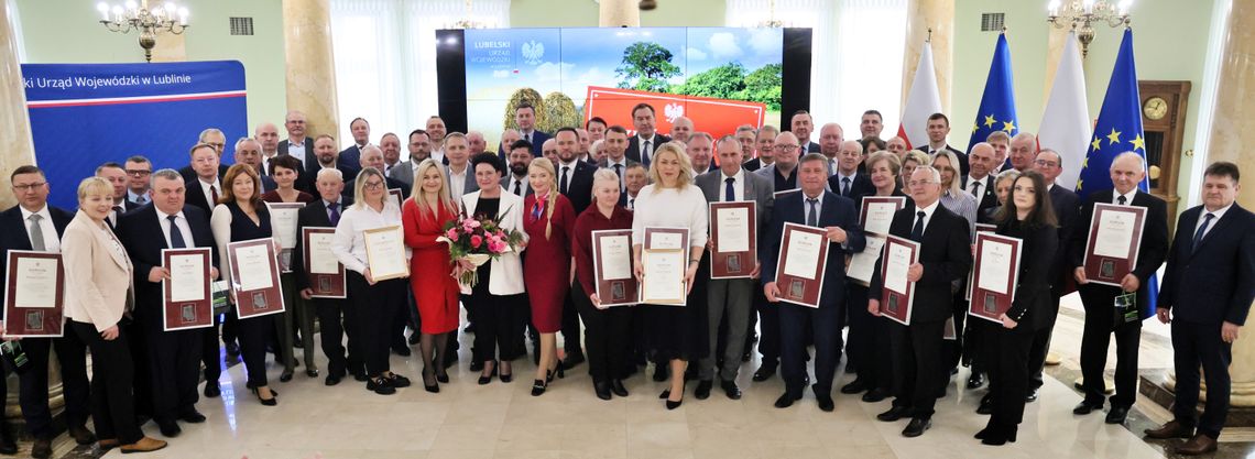 Lubelscy sołtysi docenieni za inicjatywy lokalne i pracę dla społeczności