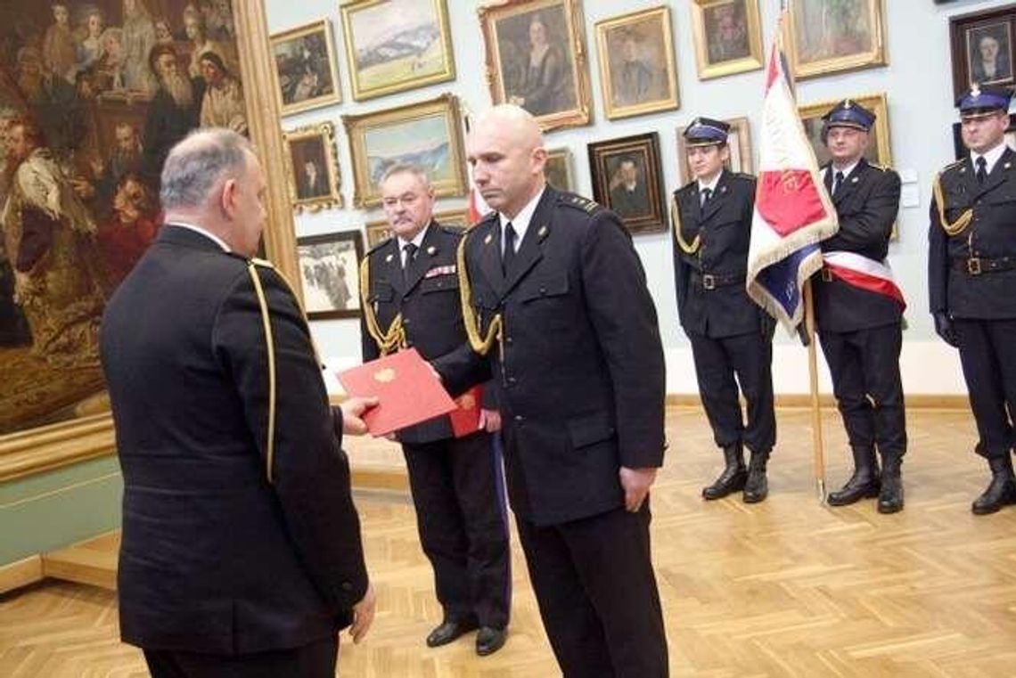 Lubelscy strażacy mają nowego szefa. To Grzegorz Alinowski