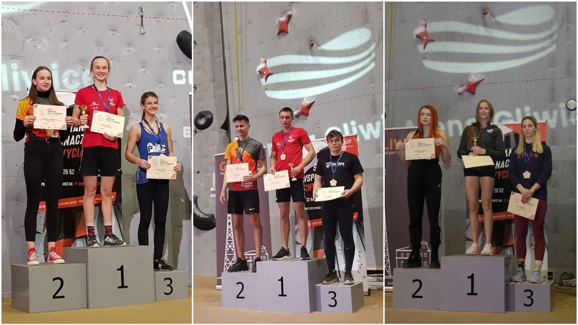 Lubelscy wspinacze wrócili z Pucharu Polski w Gliwicach z medalami