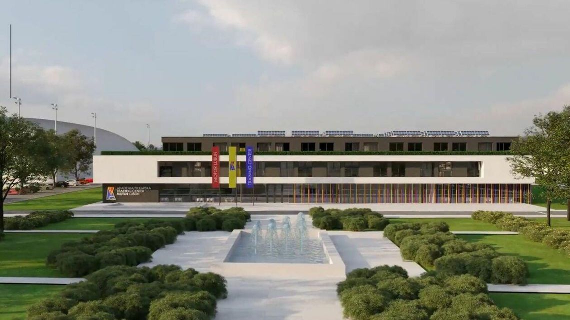 Lubelska Akademia Futbolu część druga. Teraz mają stawiać wielki budynek z halą sportową