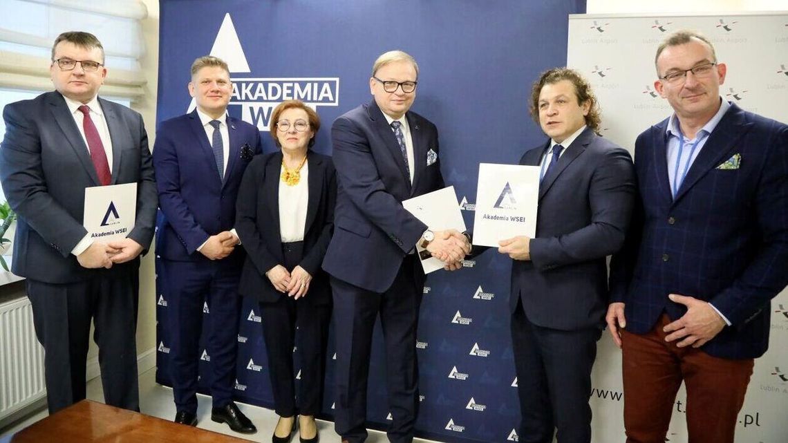 Lubelska Akademia WSEI i Port Lotniczy Lublin podpisały umowę o współpracy Lubelska Akademia WSEI i Port Lotniczy Lublin podpisały umowę o współpracy