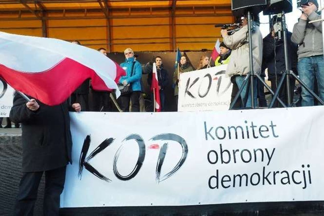 Lubelski KOD w Warszawie, lider KOD w Lublinie Lubelski KOD w Warszawie, lider KOD w Lublinie