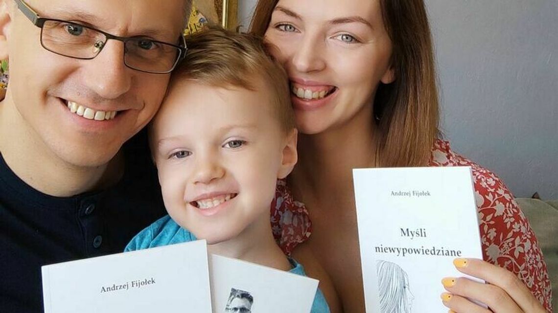 Lubelski policjant poetą. Pisze wiersze i walczy o zdrowie syna