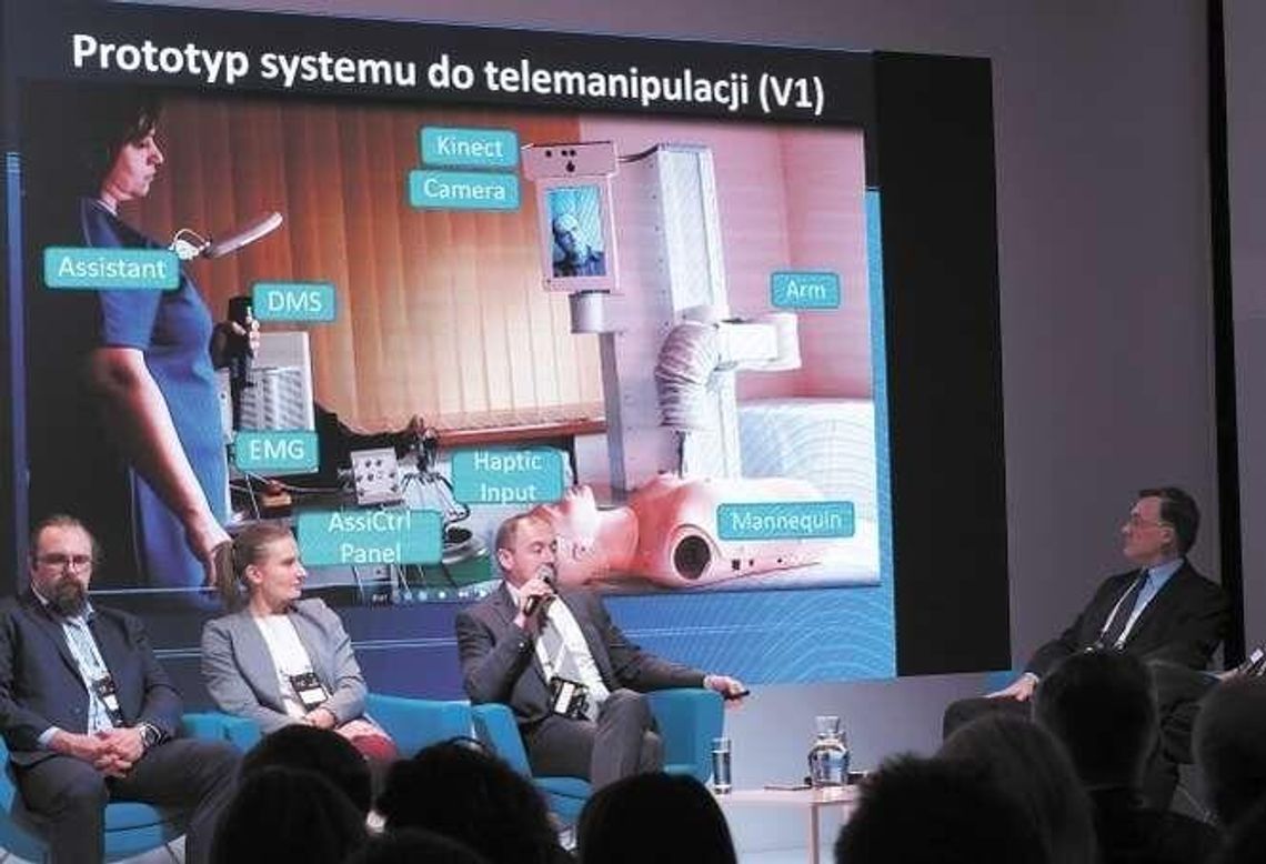 Lubelski robot umożliwi interakcję lekarza z pacjentem na odległość