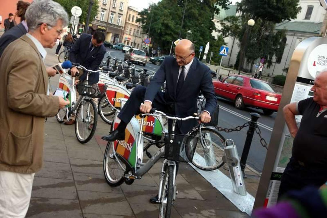 Lubelski Rower Miejski działa. Już można wypożyczać