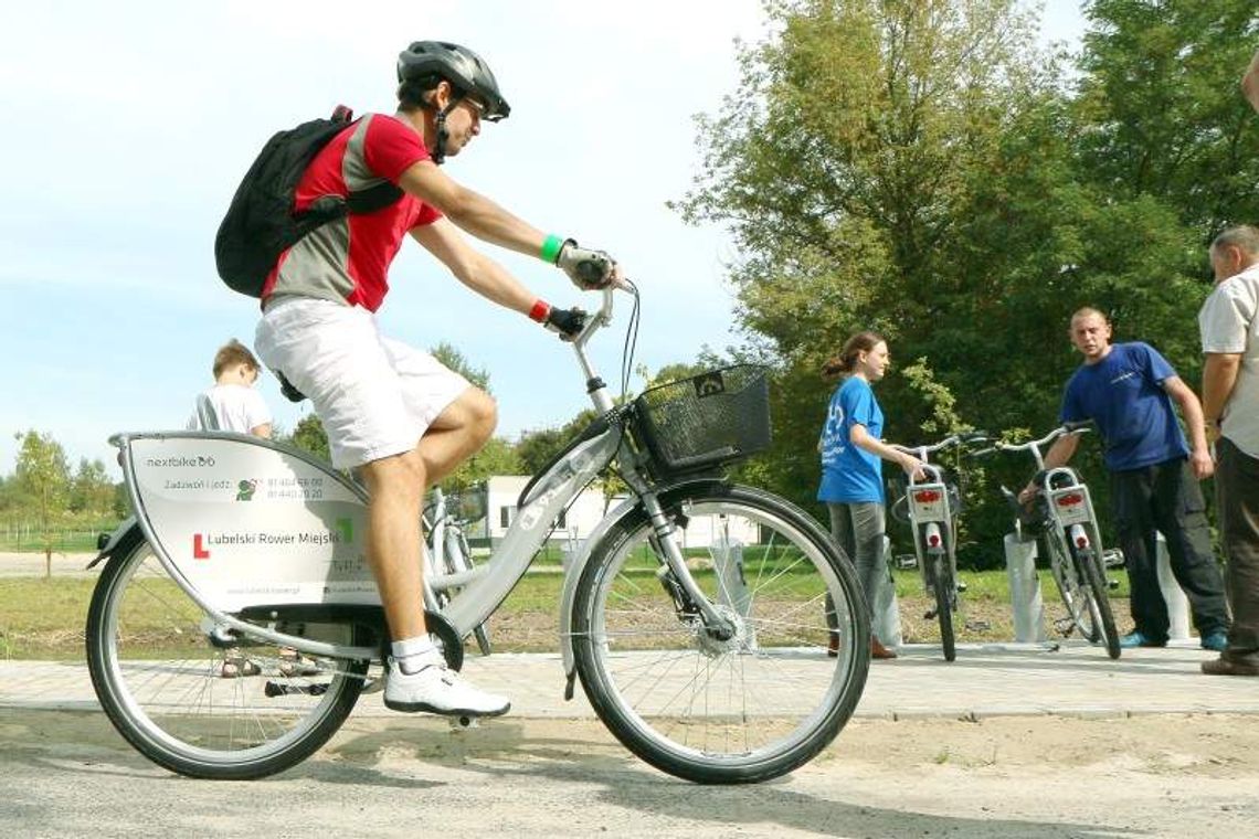 Lubelski Rower Miejski się rozpędza. Zmienią lokalizacje stacji? Lubelski Rower Miejski się rozpędza. Zmienią lokalizacje stacji?