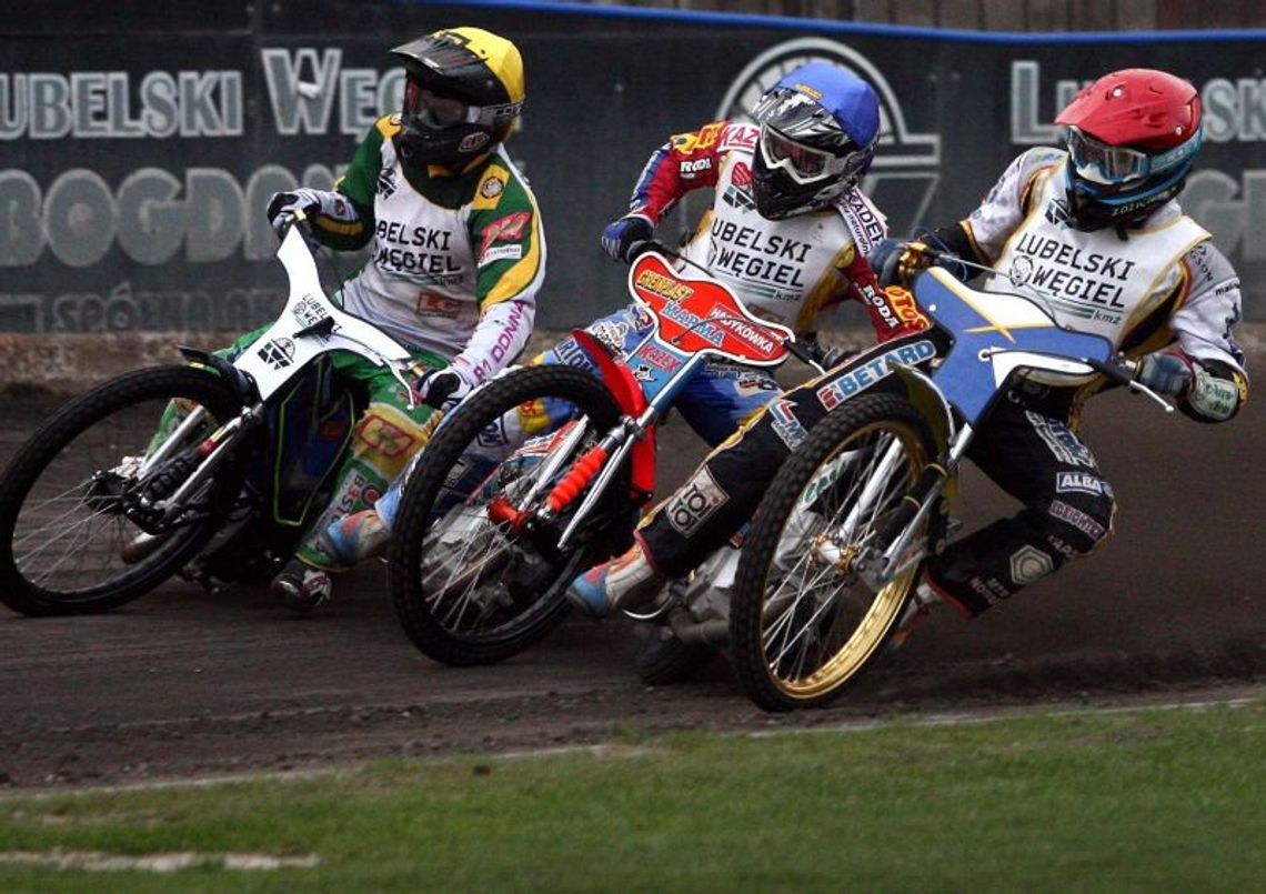 Lubelski Węgiel KMŻ – ROW Rybnik 63:27, w niedzielę zaczną sezon