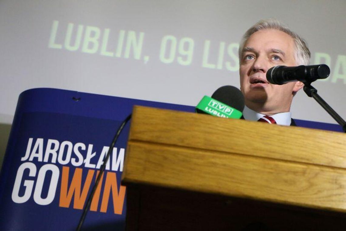 Lubelski zaciąg Jarosława Gowina: Wojciechowski, Wójcik, Mańka?