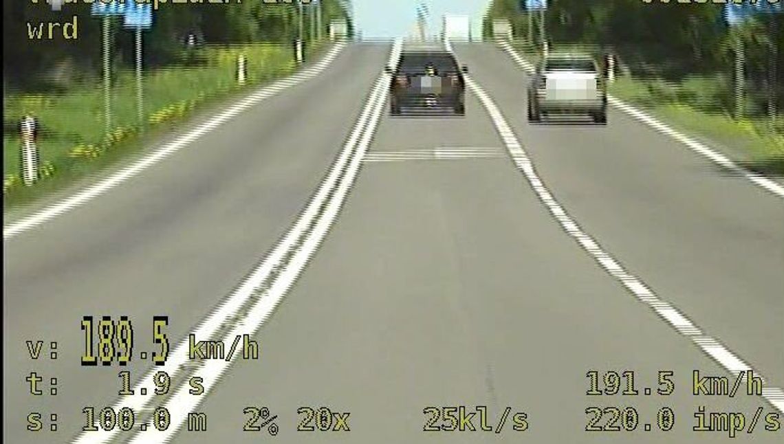 Lubelskie. 189 km/h na trasie krajowej. Kierowca BMW: zamyśliłem się