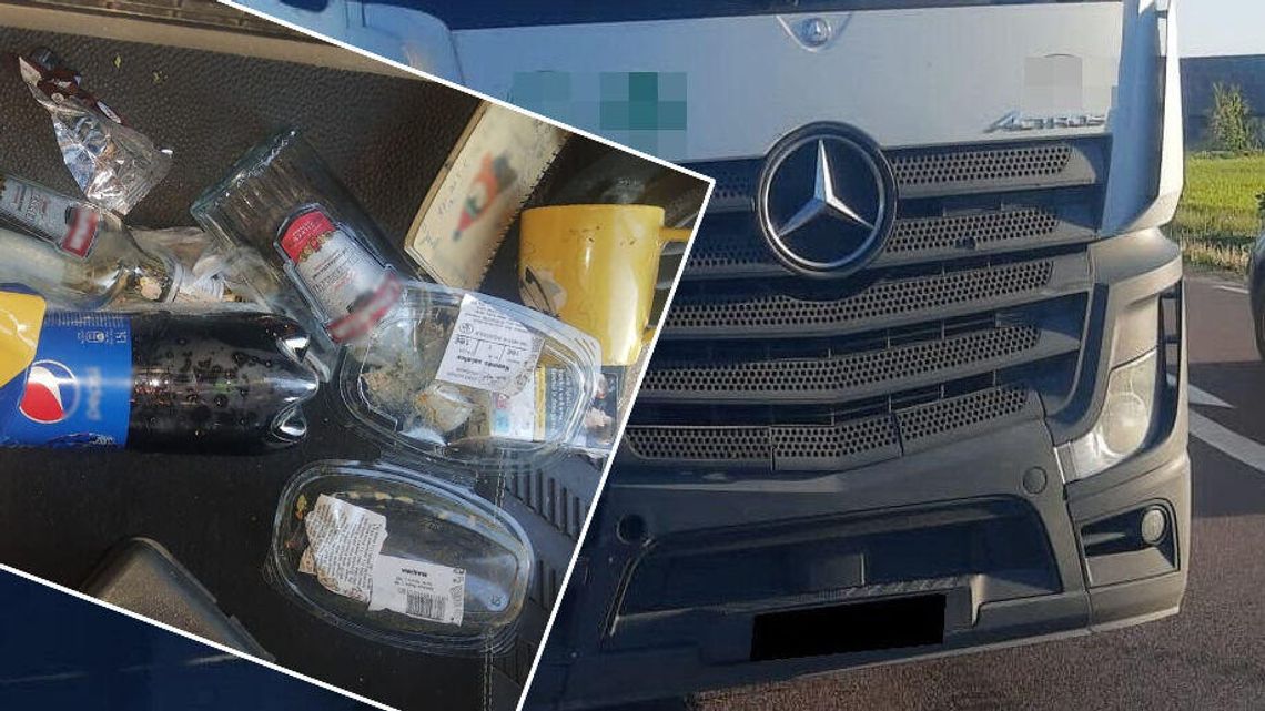 Lubelskie. 20 ton na kołach, a za kierownicą pijany Rosjanin