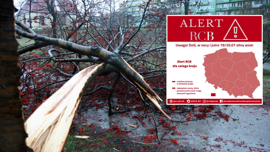 Lubelskie. Alert Rządowego Centrum Bezpieczeństwa. "Zostań w domu"