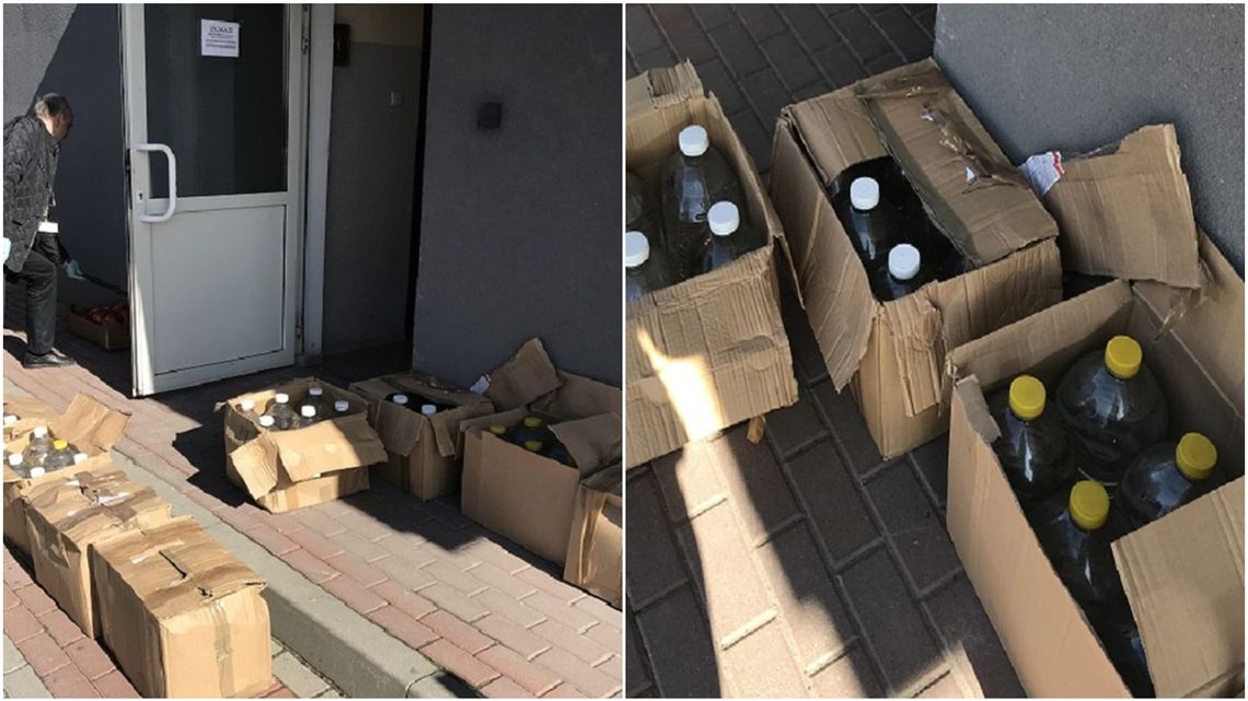 Lubelskie: Alkohol z przemytu trafił do trzech placówek medycznych. Posłuży do przygotowania płynu dezynfekującego