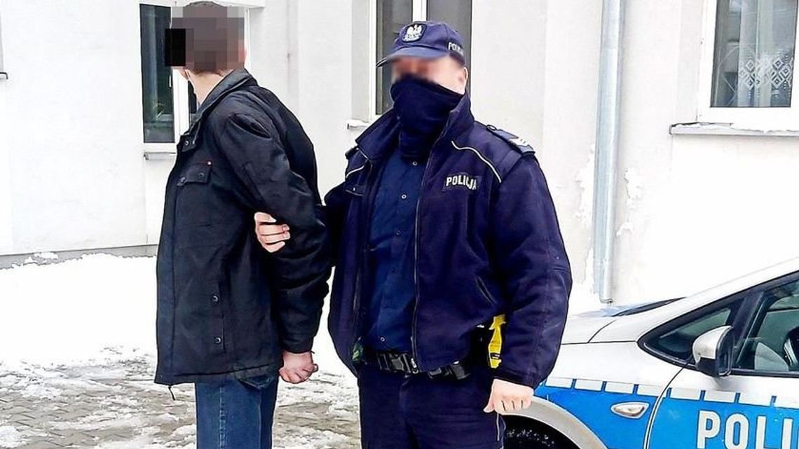 Lubelskie. Bardzo pechowy włamywacz, źle wybrał dom