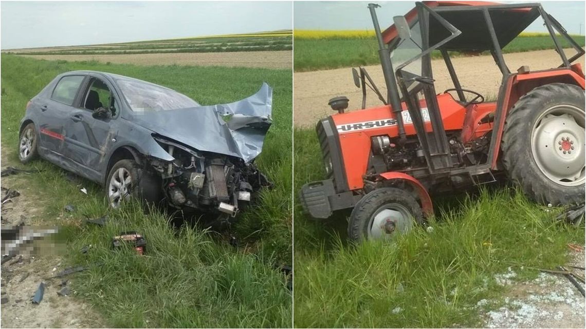 Lubelskie. Być może teraz żałuje tego alkoholu. Jego pasażerka nie przeżyła wypadku
