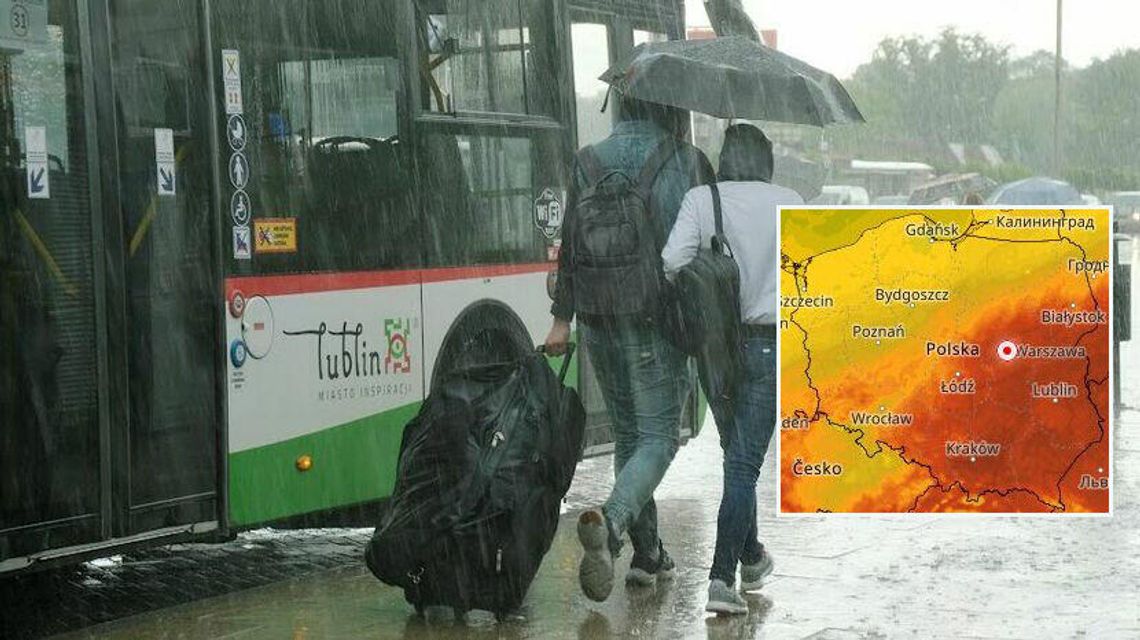 Lubelskie całe na czerwono. To nie zwiastuje dobrze