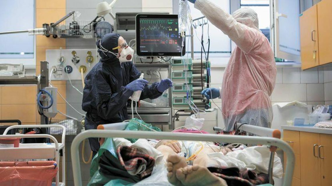 Lubelskie. Coraz więcej pacjentów w szpitalach. Przekroczona granica 50 procent