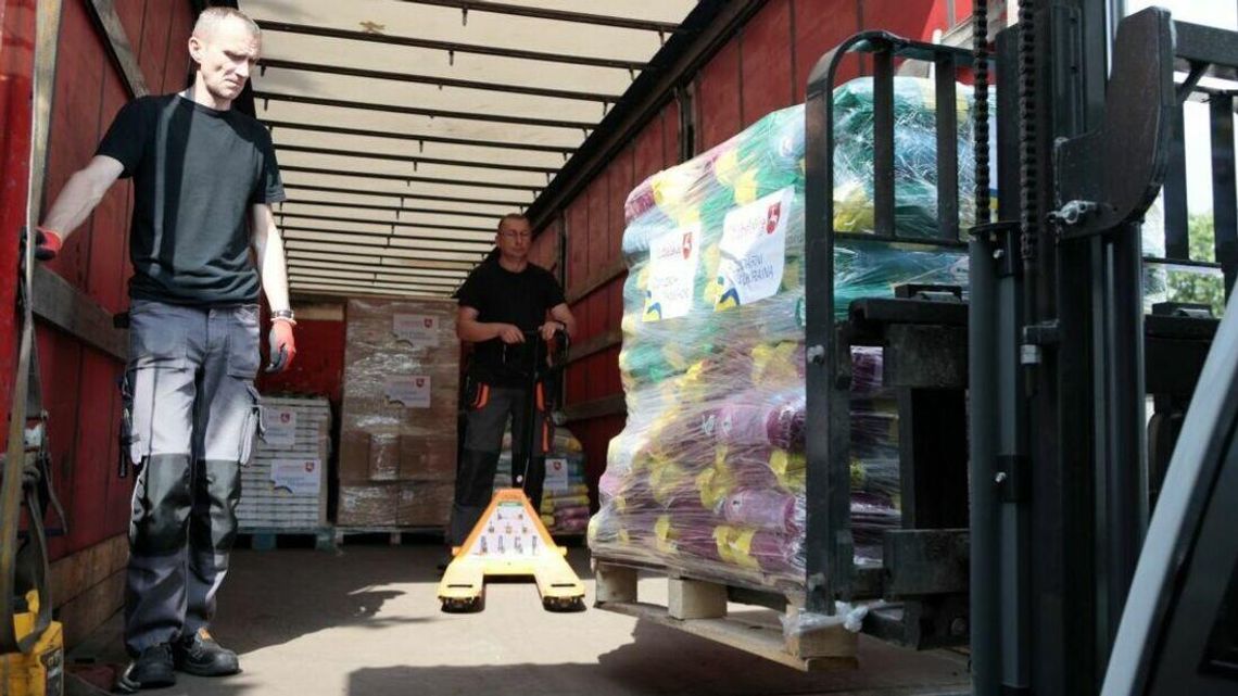 Lubelskie dla Ukrainy: 17 ton darów trafi do mieszkańców obwodu ługańskiego