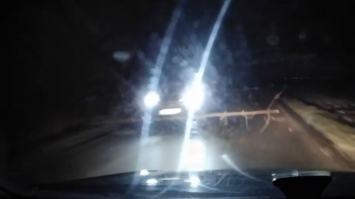 Lubelskie: Groźna sytuacja na drodze. "To może się skończyć tragicznie" [wideo]