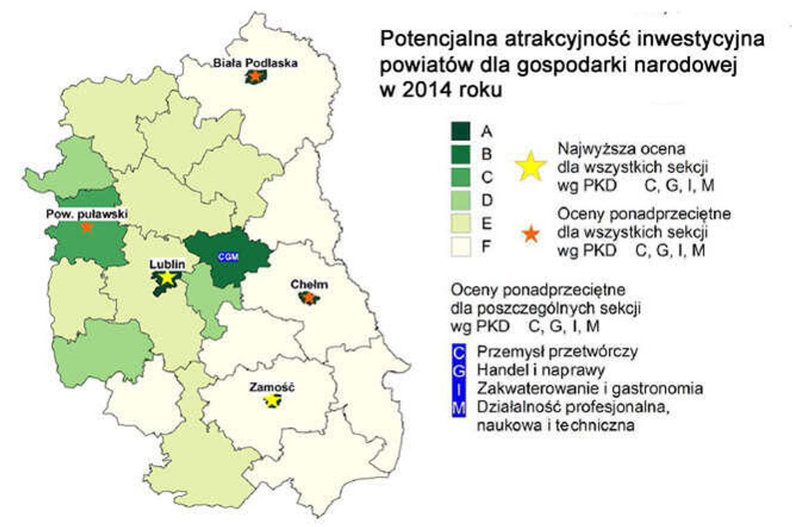 Lubelskie mało atrakcyjne dla inwestorów w kraju. W UE też mamy dalekie miejsce