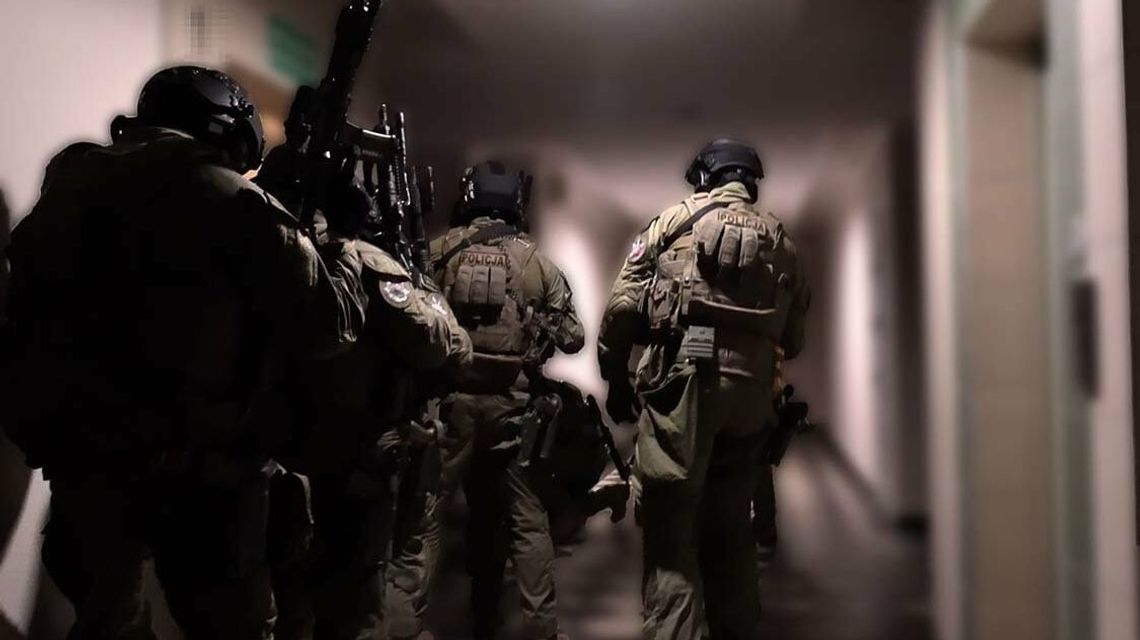 Lubelskie. Mocne wejście policji. „Grupa przestępcza o charakterze zbrojnym”