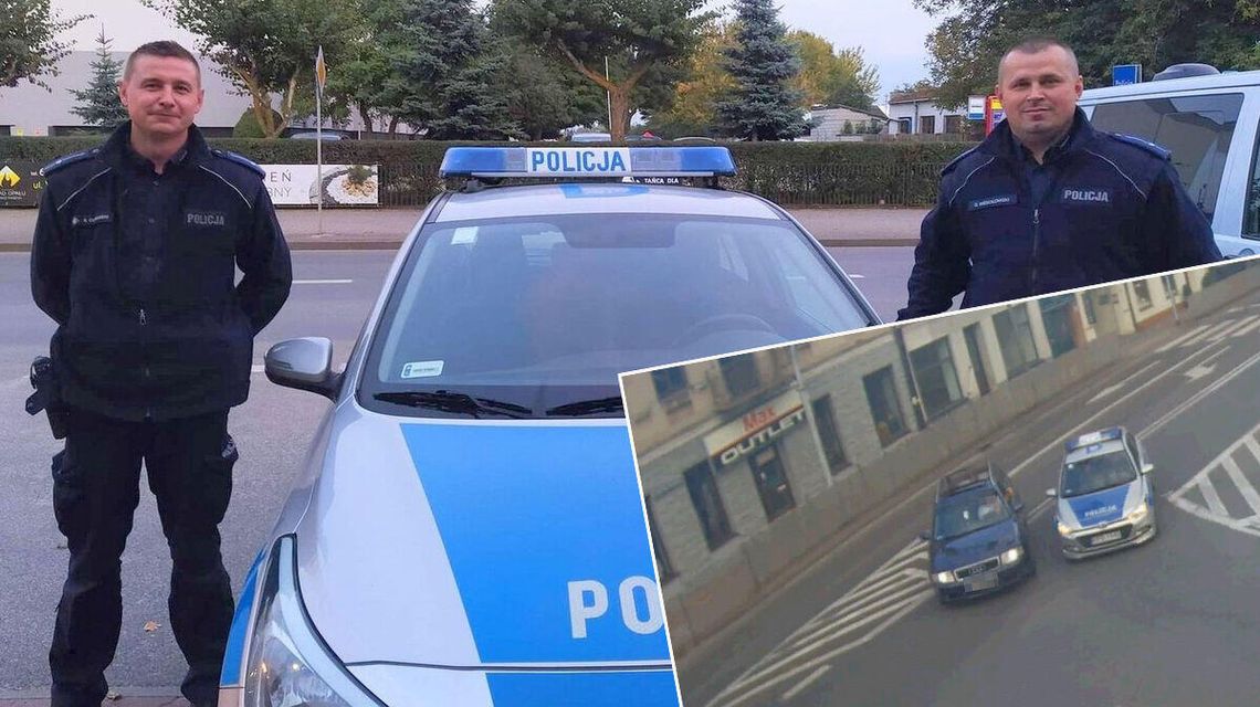 Lubelskie. Nagle do radiowozu podbiega mężczyzna i błaga o pomoc. W samochodzie nieprzytomny niemowlak. Nagranie Lubelskie. Nagle do radiowozu podbiega mężczyzna i błaga o pomoc. W samochodzie nieprzytomny niemowlak. Nagranie