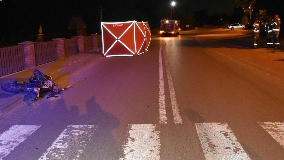 Lubelskie. Nie żyje 39-letni motocyklista