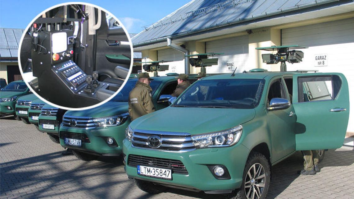 Lubelskie: Nowe toyoty dla SG wyposażone w specjalistyczny sprzęt [zdjęcia]
