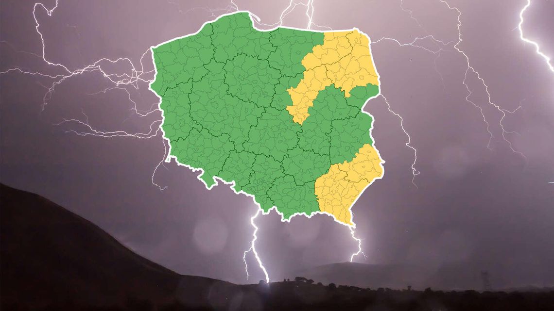 Lubelskie: Ostrzeżenie pogodowe. Nadchodzą burze z gradem Lubelskie: Ostrzeżenie pogodowe. Nadchodzą burze z gradem