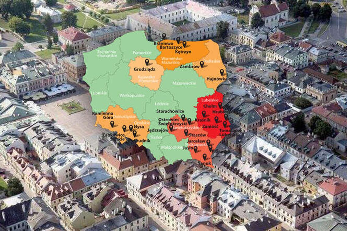 Lubelskie: Pięć miast nad przepaścią? "To nie nasza wina" Lubelskie: Pięć miast nad przepaścią? "To nie nasza wina"