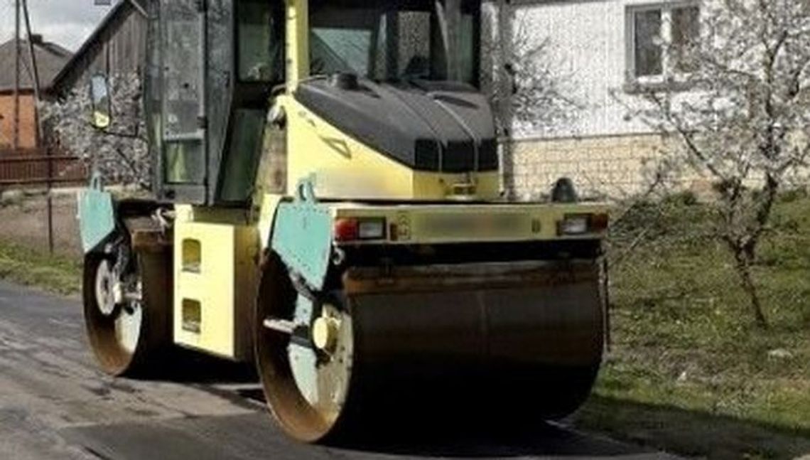 Lubelskie: Pijany operator walca drogowego