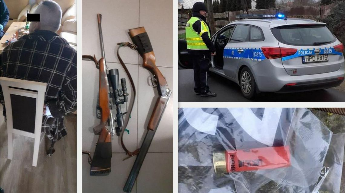 Lubelskie. Podrzucili go z dyskoteki do domu, a ten wyszedł z bronią i zaczął strzelać