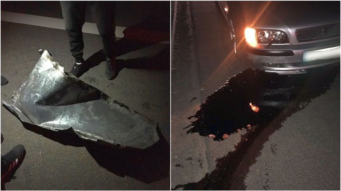 Lubelskie: Porozrzucany na S19 złom uszkodził kilka samochodów. Szukają świadków Lubelskie: Porozrzucany na S19 złom uszkodził kilka samochodów. Szukają świadków